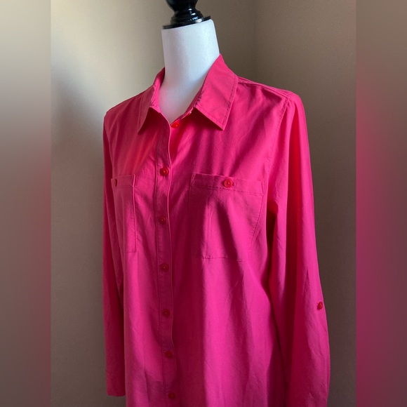 Olsen Maxi Button-Up Dress Duster - Picture 4 of 8